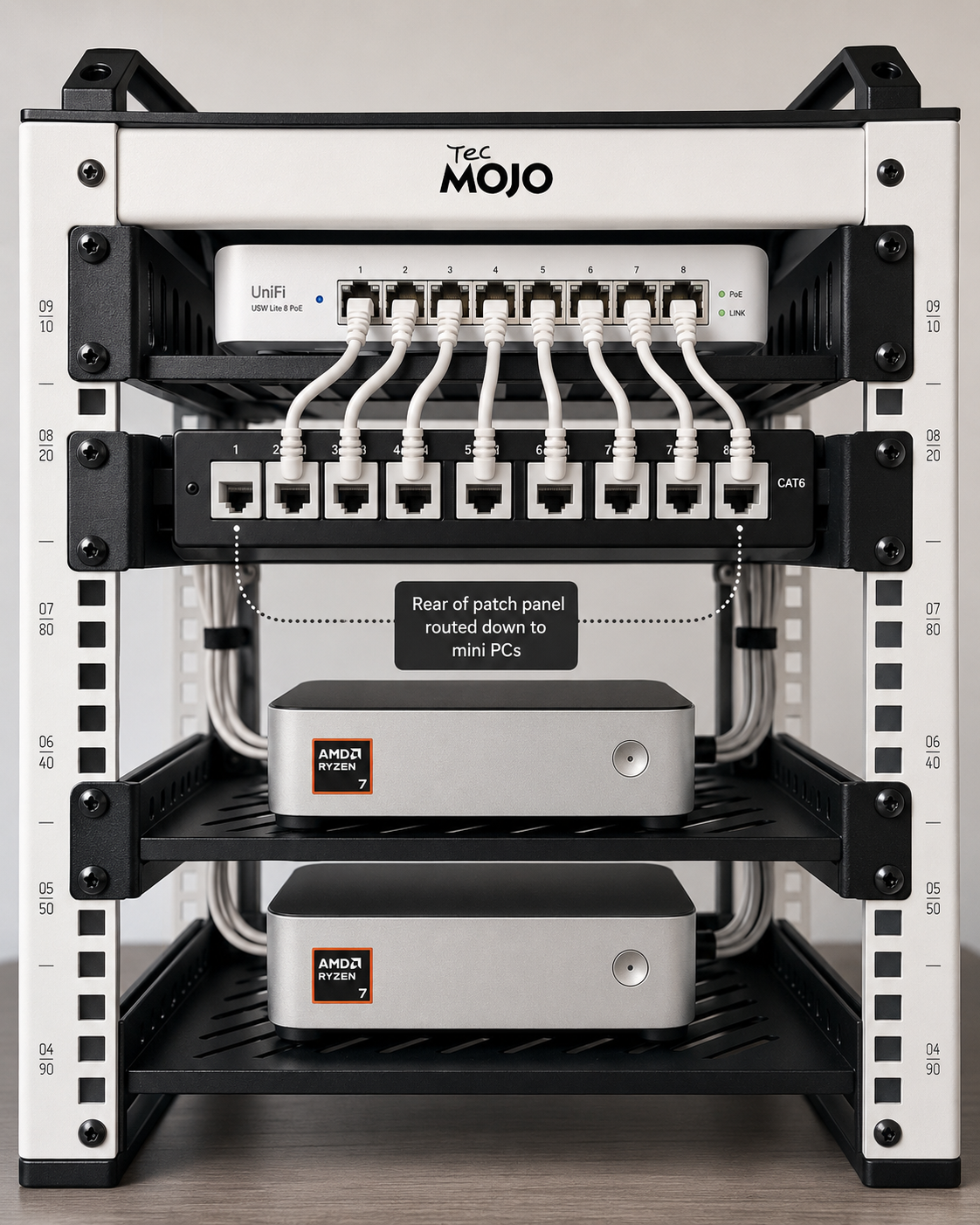 AI-generated illustration of the planned cable layout