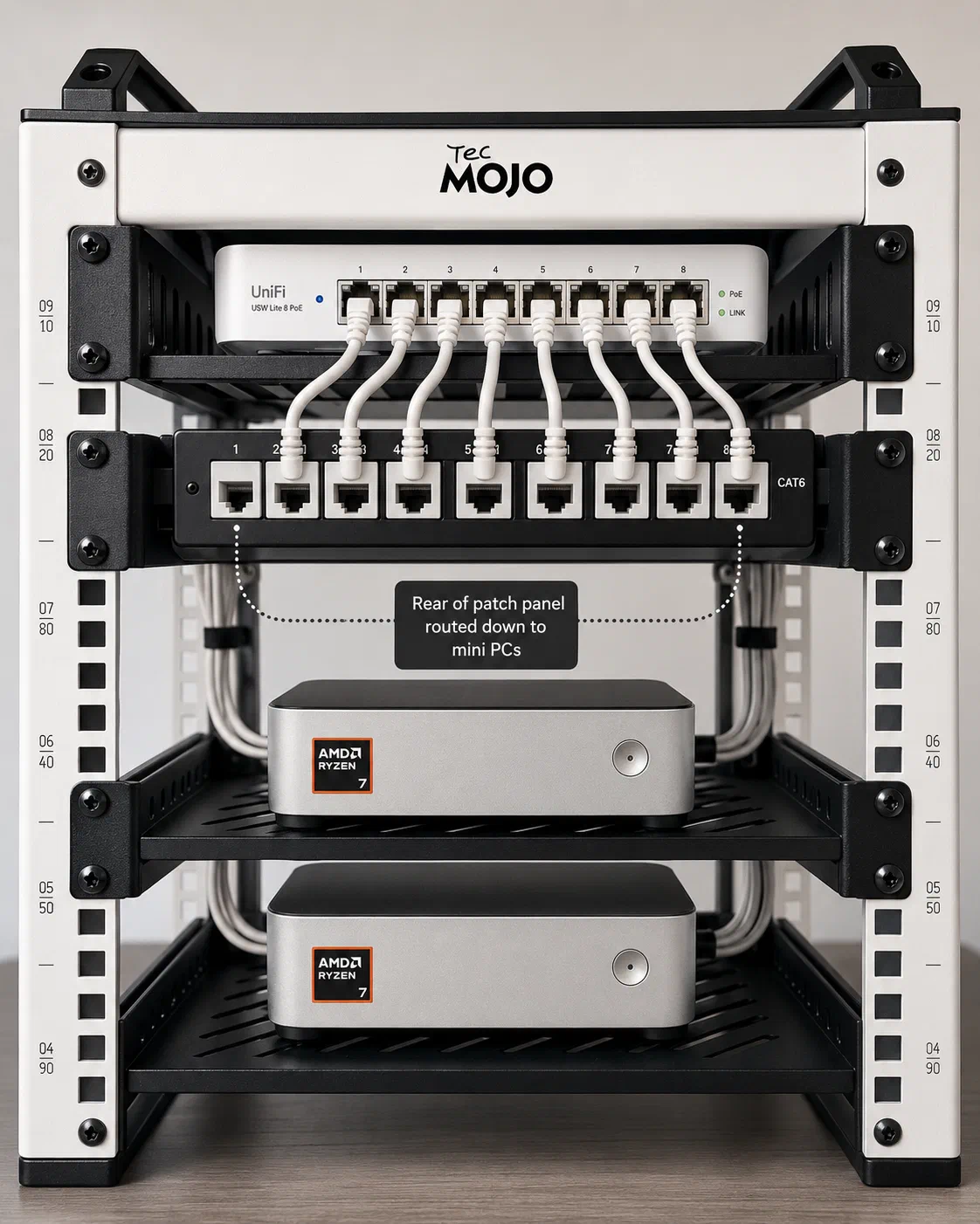 AI-generated illustration of the planned cable layout